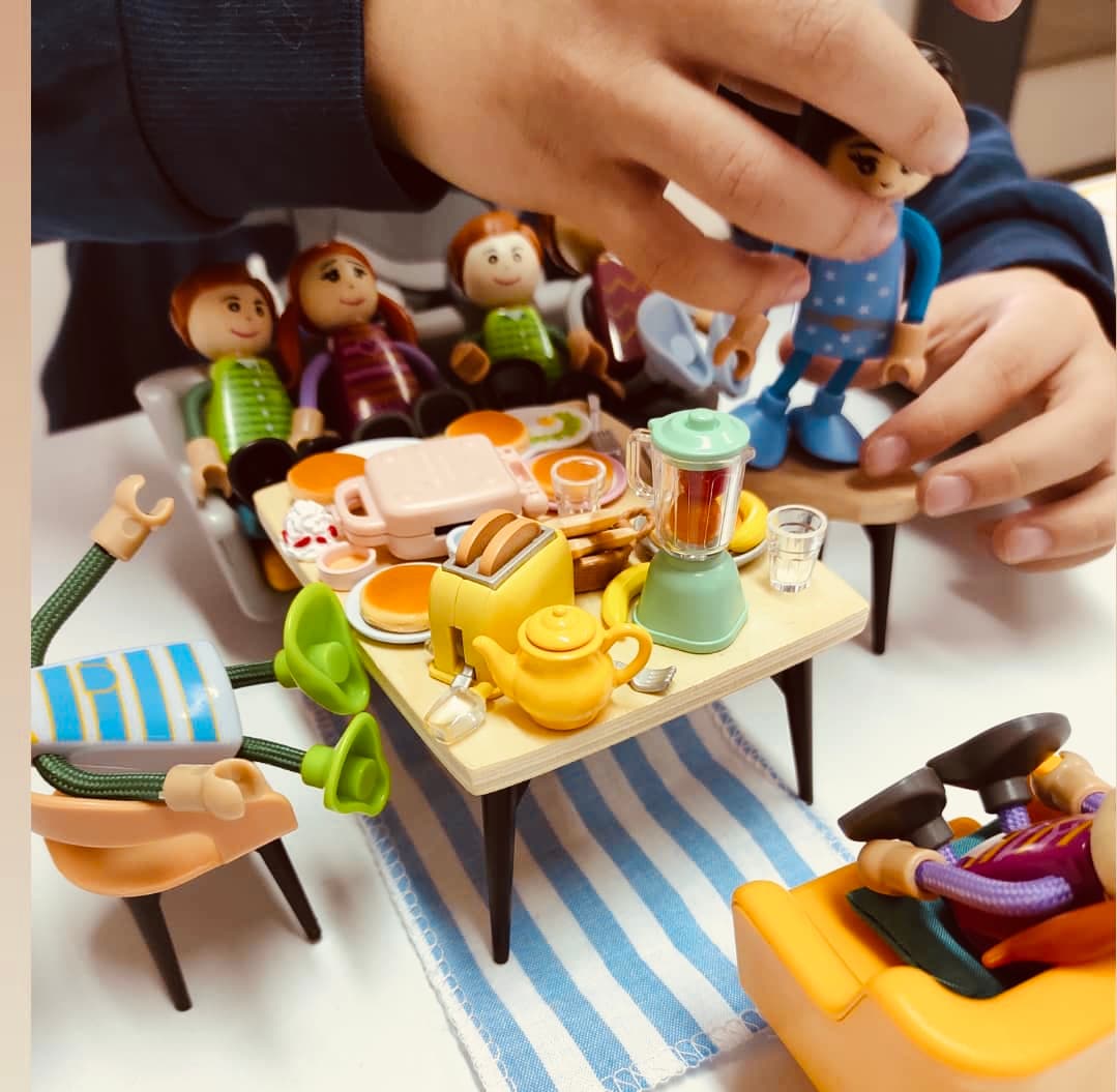 Sessione di logopedia